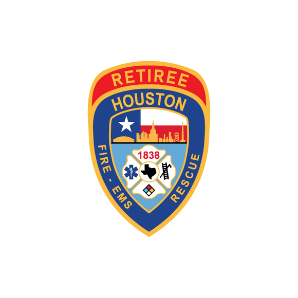 Decal - HFD Retiree, Small