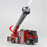 Radio Control Fire Truck, Sprays Water (1:14 Scale)