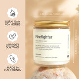 Firefighter Candle - Firefighter Definition