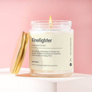 Firefighter Candle - Firefighter Definition
