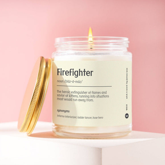 Firefighter Candle - Firefighter Definition