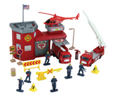 Deluxe Fire Station 20 Piece Playset