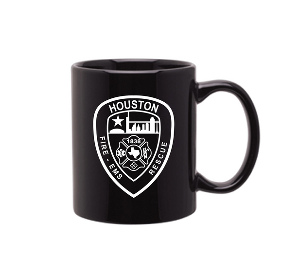 HFD Black 11 Oz. Coffee Mug