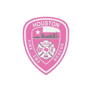 Decal - Glossy Pink Shield, Medium