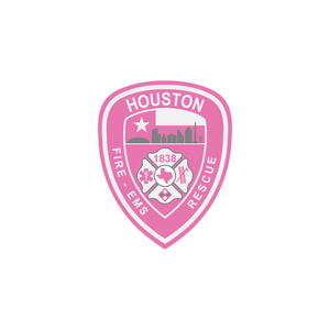 Decal - Glossy Pink Shield, Small