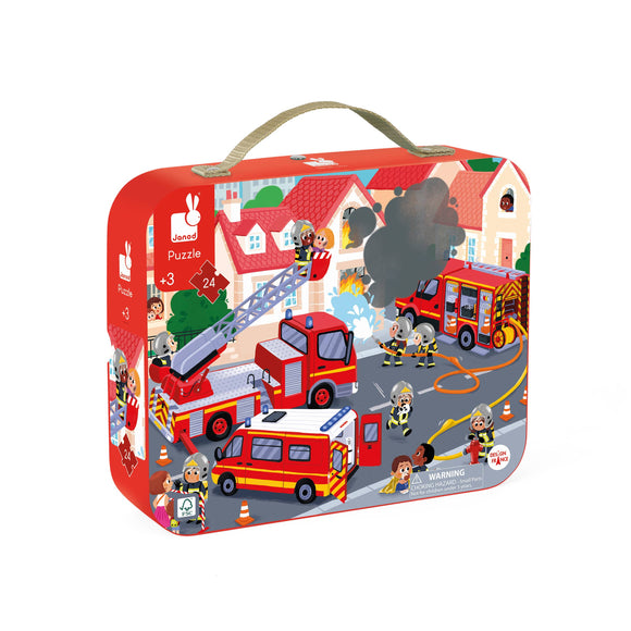 Puzzle - Firefighters - 24 Pcs