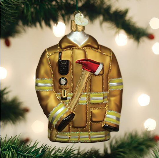 Firefighter's Coat Ornament