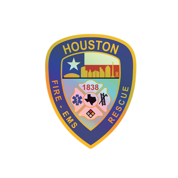 Decal - Holographic HFD Shield, Medium