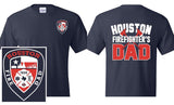 Houston Firefighter's Dad T-Shirt