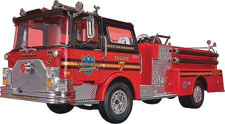 Snap Tite Max Mack Fire Pumper Model Kit